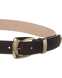 Khaite Benny Suede Belt