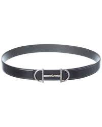 Gucci Gucci Horsebit Reversible Leather Belt