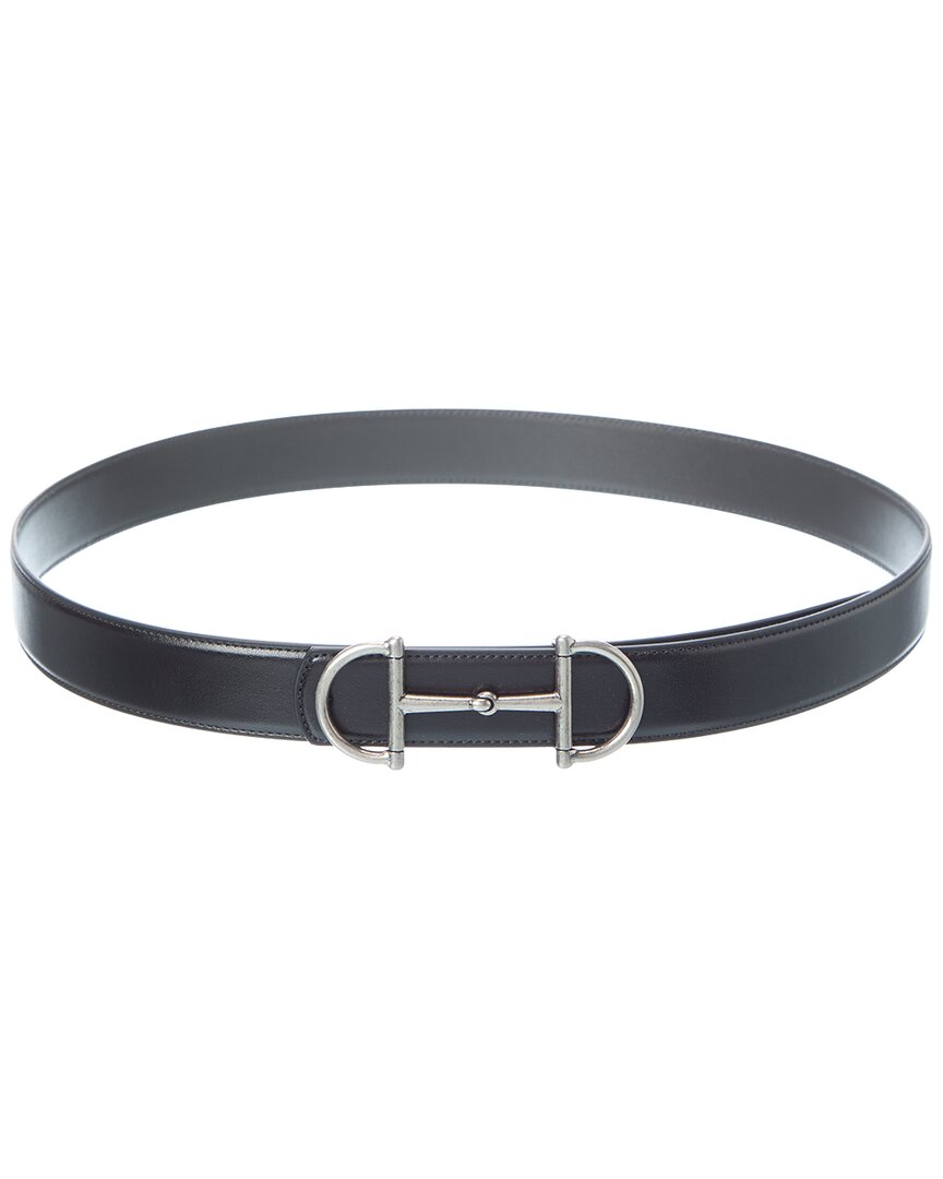 Gucci Gucci Horsebit Reversible Leather Belt