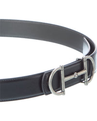 Gucci Gucci Horsebit Reversible Leather Belt