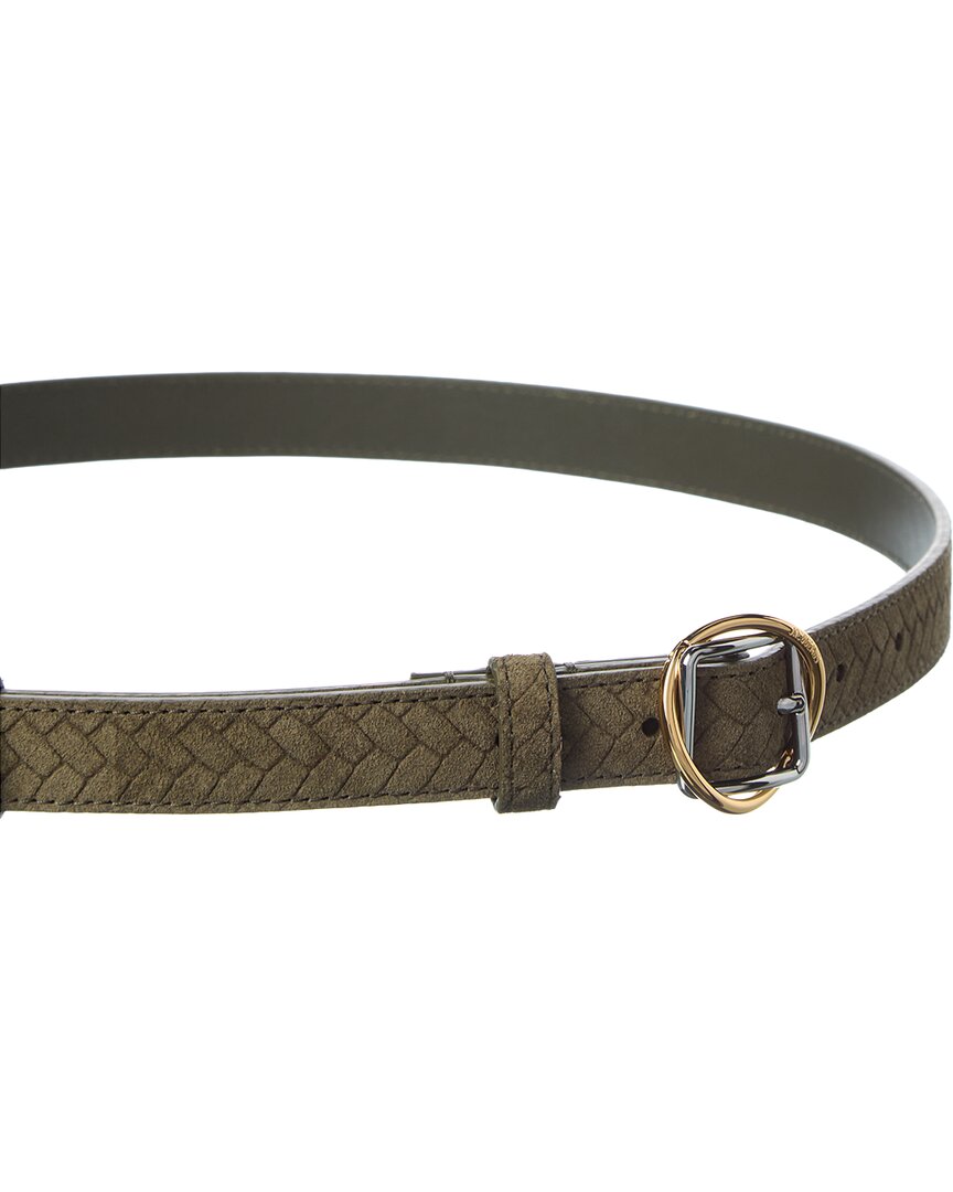 Jacquemus Bambino Woven Suede Belt