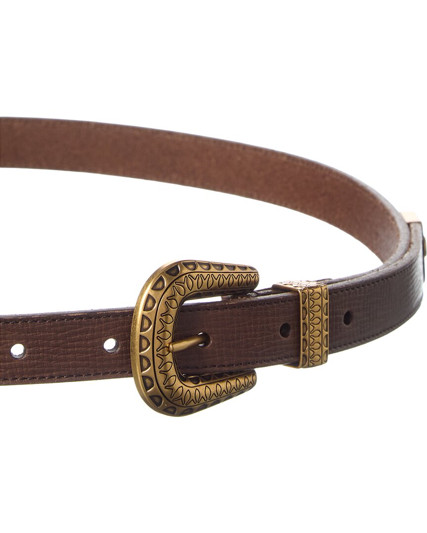 Valentino Vlogo Signature Leather Belt