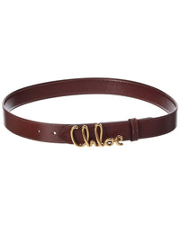 Chloé Chloé The Iconic Leather Belt