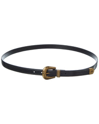 Valentino Vlogo Leather Belt