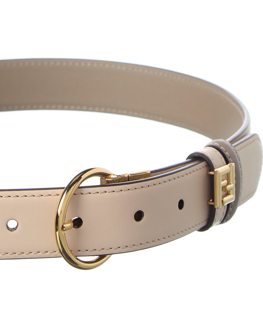 Fendi Ff Leather Belt