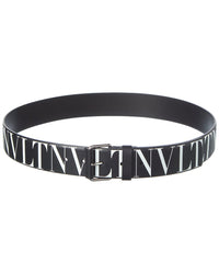 Valentino Vltn Leather Belt