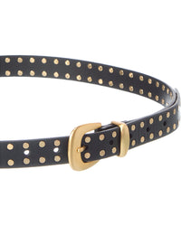 Madewell Leather Clean Western Flat Stud Belt
