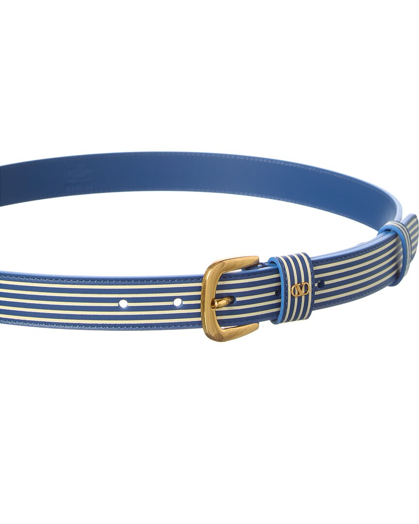 Valentino Vlogo Signature Leather Belt