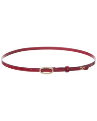 Valentino Vlogo Signature Patent Belt