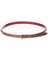 Christian Louboutin Christian Louboutin Logo Leather Belt