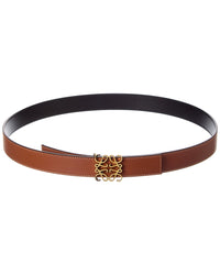Loewe Logo Leather Belt