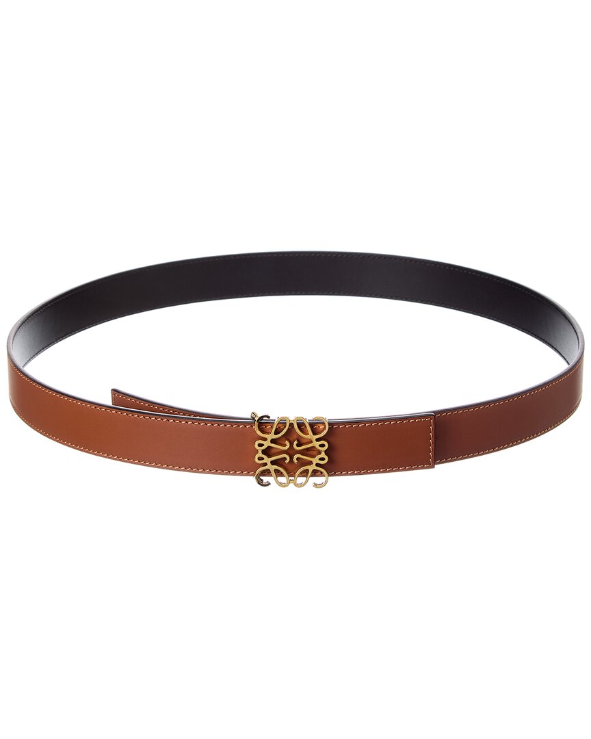 Loewe Logo Leather Belt