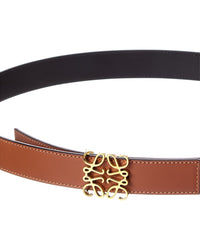 Loewe Logo Leather Belt