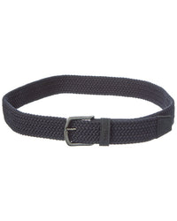 Hugo Boss Sash Leather & Canvas Belt