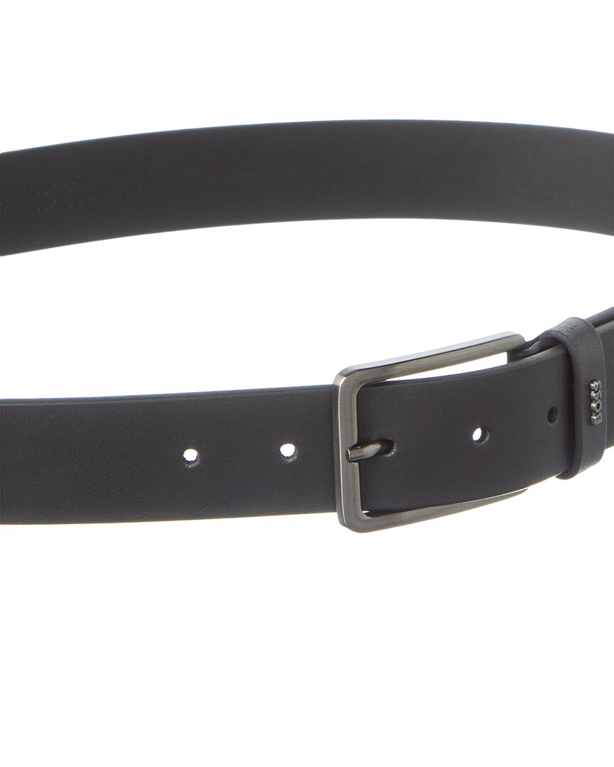 Hugo Boss Calis Logo Leather Belt