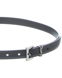 Saint Laurent Saint Laurent Monogram Leather Belt