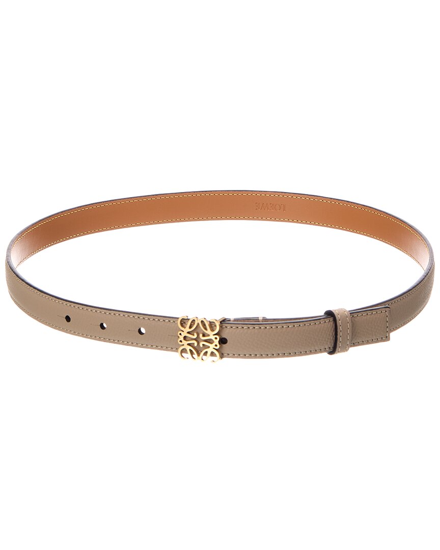Loewe Loewe Anagram Leather Belt