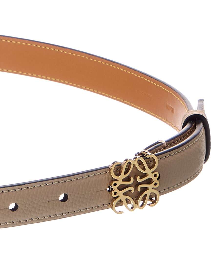 Loewe Loewe Anagram Leather Belt