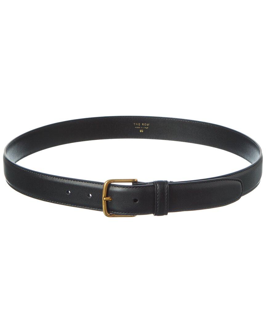 The Row The Row Logo Leather Belt