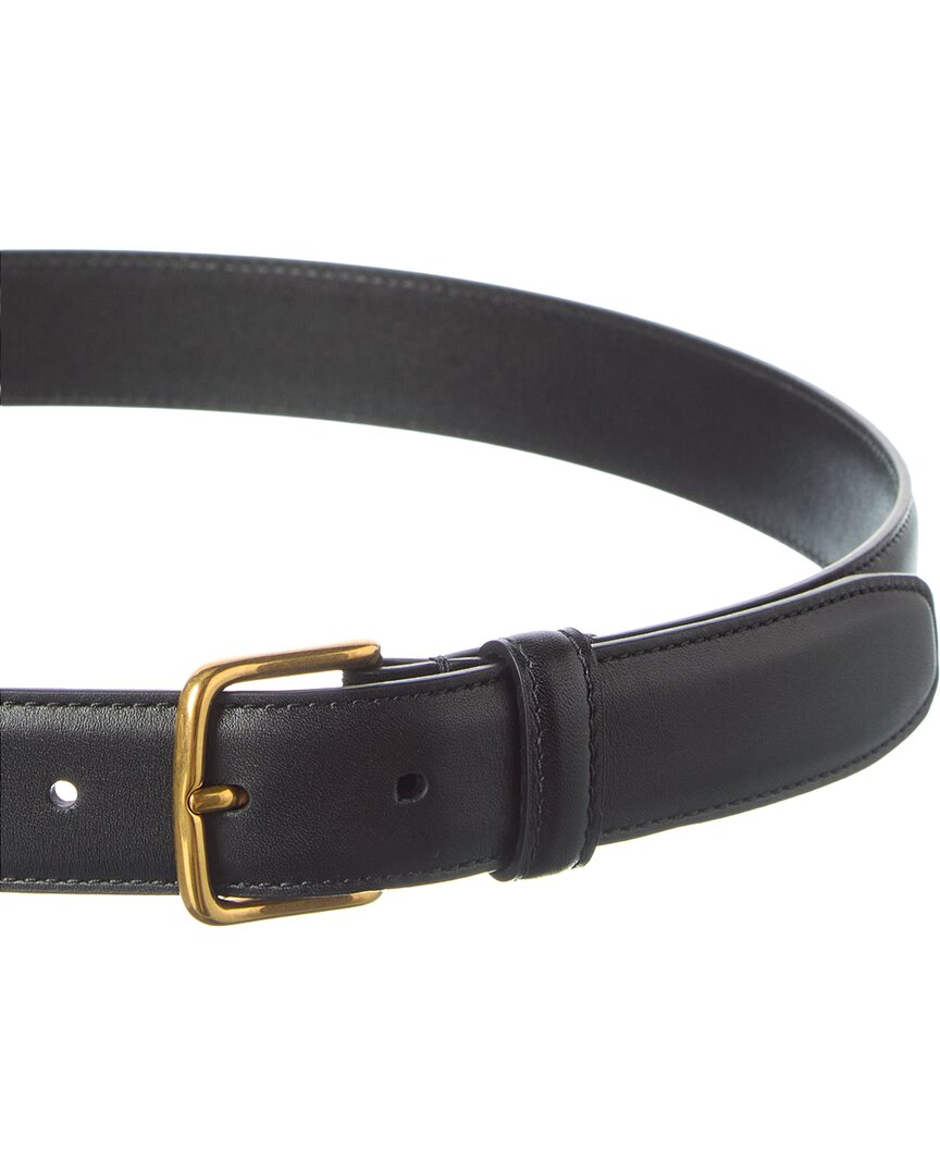 The Row The Row Logo Leather Belt