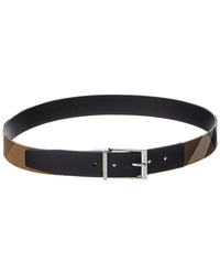 Burberry Burberry Reversible Leather Belt