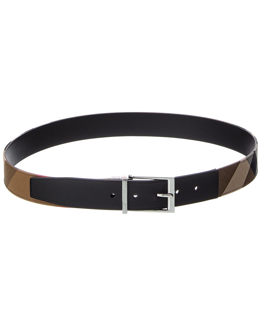 Burberry Burberry Reversible Leather Belt