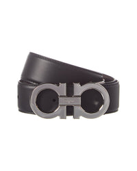 Ferragamo Ferragamo Gancini Reversible & Adjustable Leather Belt