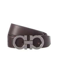 Ferragamo Ferragamo Gancini Reversible & Adjustable Leather Belt