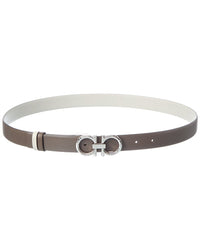 Ferragamo Ferragamo Gancini Reversible Leather Belt