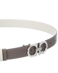 Ferragamo Ferragamo Gancini Reversible Leather Belt