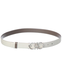 Ferragamo Ferragamo Gancini Reversible Leather Belt