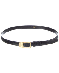 CELINE Celine Taurillon Leather Belt