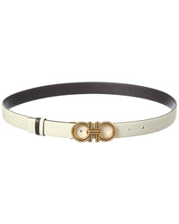 Ferragamo Ferragamo Gancini Reversible & Adjustable Belt