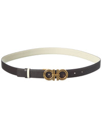 Ferragamo Ferragamo Gancini Reversible & Adjustable Belt