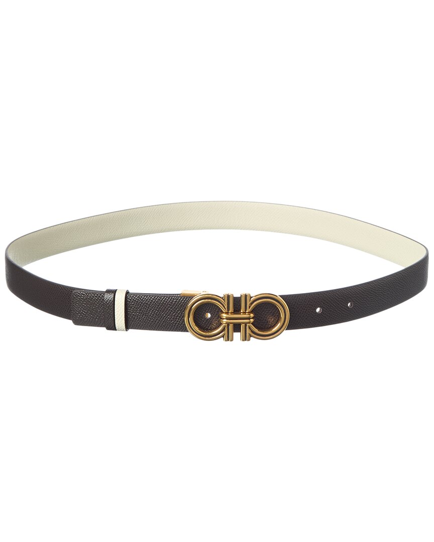 Ferragamo Ferragamo Gancini Reversible & Adjustable Belt
