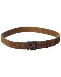 FENDI Fendi Ff Logo Suede Belt