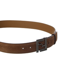 FENDI Fendi Ff Logo Suede Belt