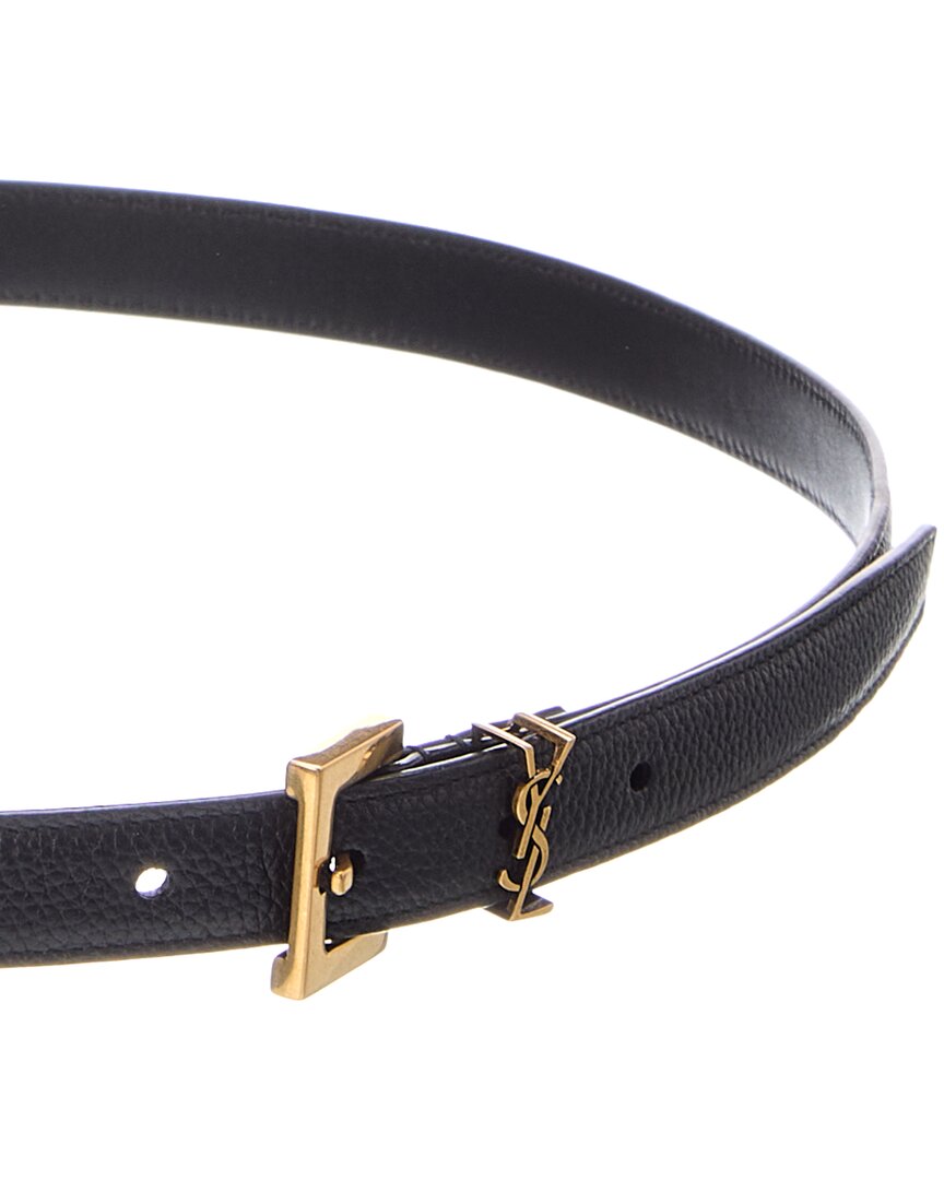 Saint Laurent Saint Laurent Cintura Leather Belt