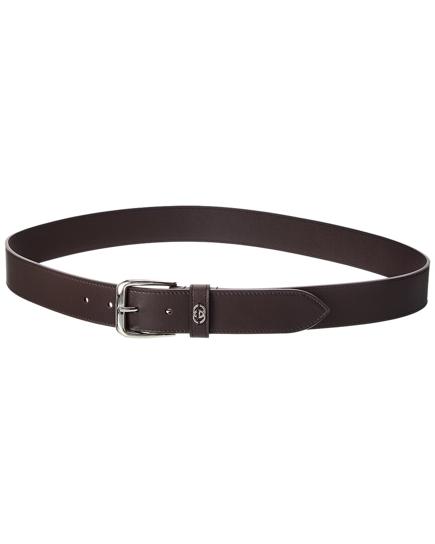 Gucci Gucci Interlocking G Leather Belt