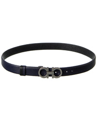 Ferragamo Ferragamo Gancini Reversible & Adjustable Leather Belt
