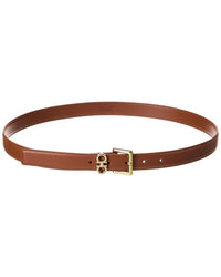 Ferragamo Ferragamo Double Gancini Leather Belt