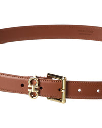 Ferragamo Ferragamo Double Gancini Leather Belt