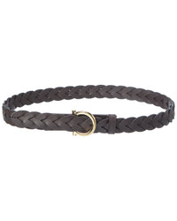 Ferragamo Ferragamo Gancini Leather Belt