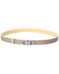 Ferragamo Ferragamo Gancini Reversible Leather Belt