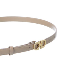 Ferragamo Ferragamo Gancini Leather Belt