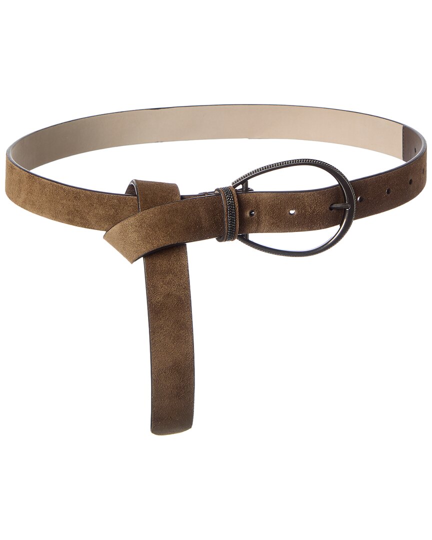 Brunello Cucinelli Brunello Cucinelli Suede Belt