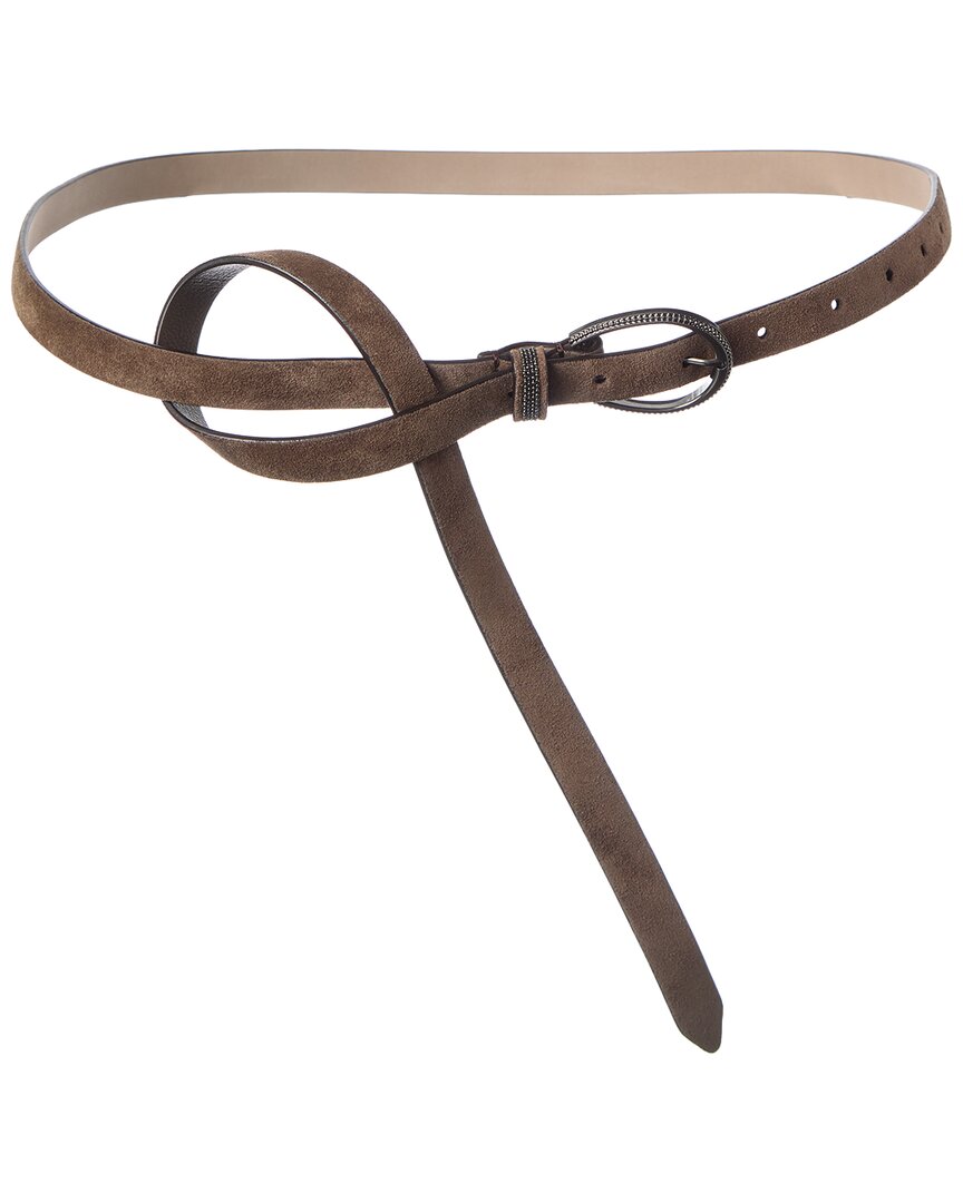 Brunello Cucinelli Brunello Cucinelli Suede Belt