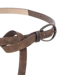 Brunello Cucinelli Brunello Cucinelli Suede Belt