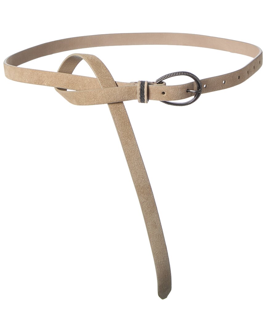 Brunello Cucinelli Brunello Cucinelli Suede Belt