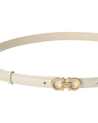Ferragamo Ferragamo Gancini Leather Belt